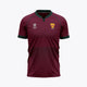 Cannock Kids Jersey in Bordeaux. Front view