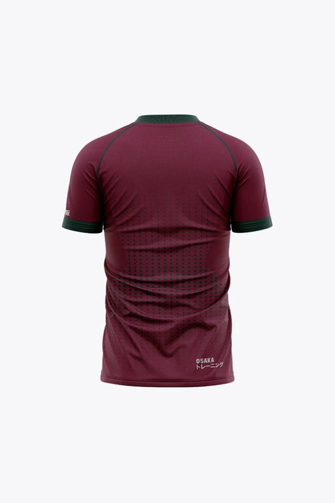 Cannock Kids Jersey | Bordeaux Cannock Kids Jersey in Bordeaux. Front view