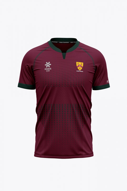 Cannock Women Jersey | Bordeaux Cannock Women Jersey in Bordeaux. Front view