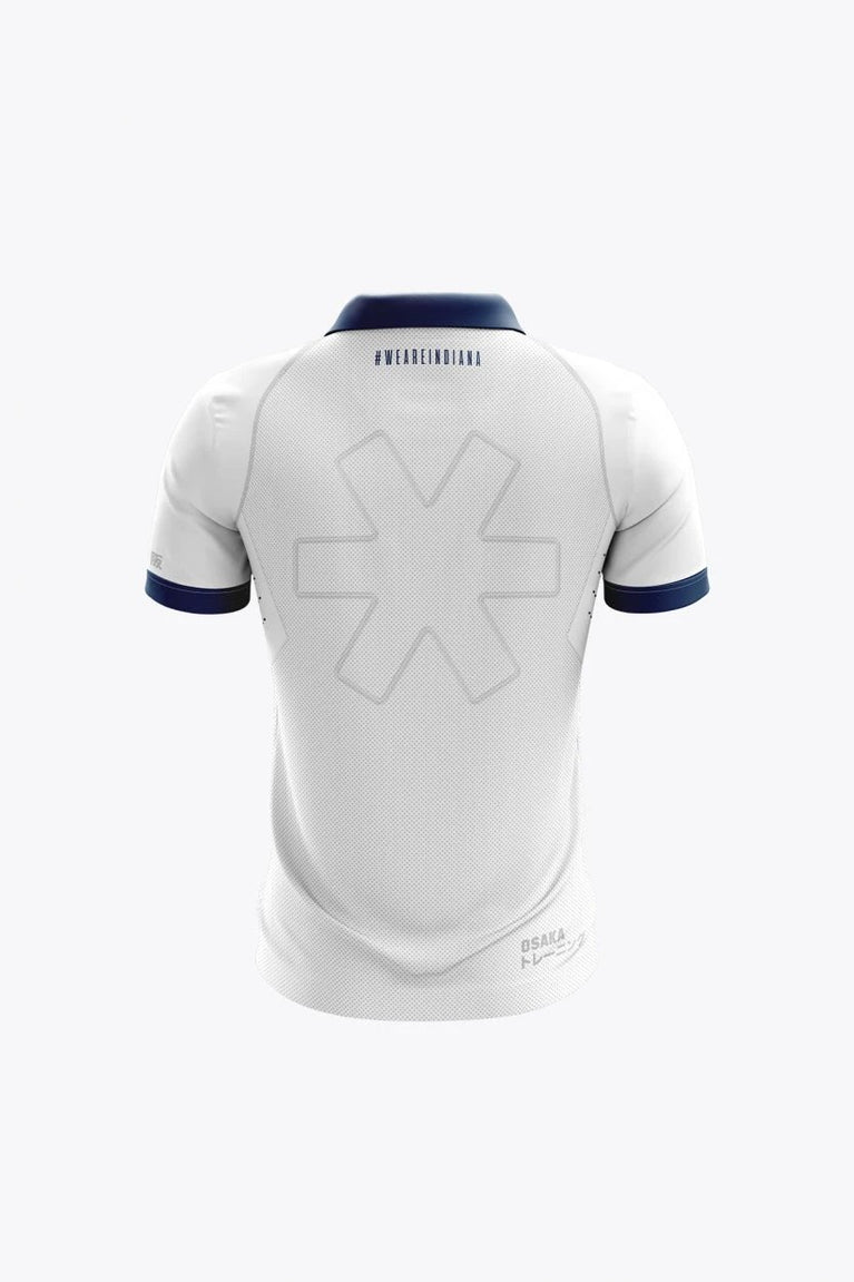 Osaka Indiana Kids Polo Jersey - Retro Edition | White - Sports Uniforms Training