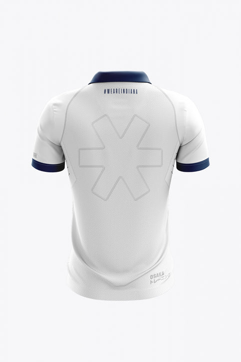 Indiana Women Polo Jersey - Retro Edition | White Indiana Women Polo Jersey - Retro Edition | White