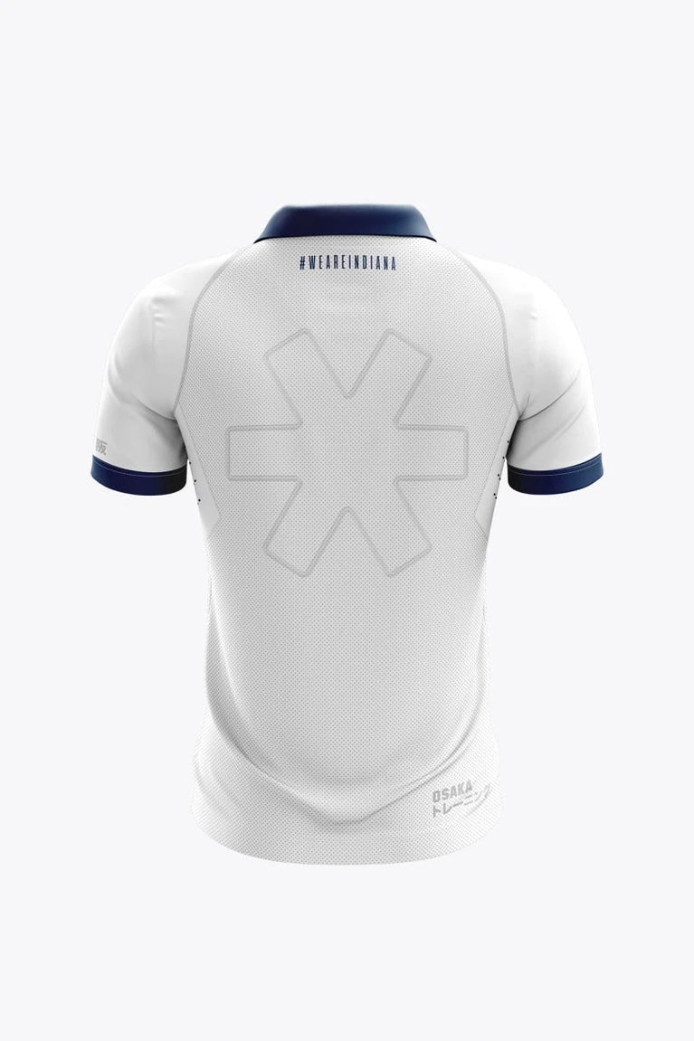 Osaka Indiana Women Polo Jersey - Retro Edition | White - Sports Uniforms Training