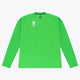 Osaka Keeper Tee Long Sleeve in Fluo Green. Front view