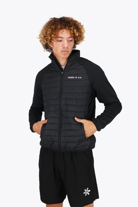 Osaka Men Hybrid Jacket | Black Osaka Osaka Men Hybrid Jacket | Black - Activewear Training