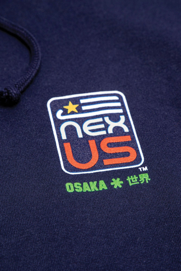 Osaka Osaka x Nexus Hoodie | Navy - Sports Uniforms Training