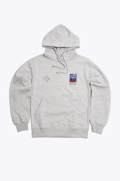 Osaka x Nexus Hoodie | Grey Melange Osaka x Nexus Hoodie | Grey Melange