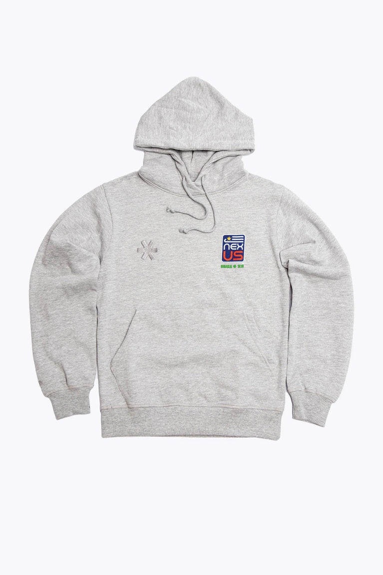 Osaka Osaka x Nexus Hoodie | Grey Melange - Sports Uniforms Training