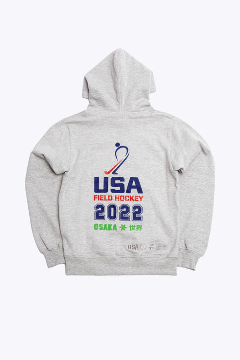 Osaka x Nexus Hoodie | Grey Melange Osaka x Nexus Hoodie | Grey Melange