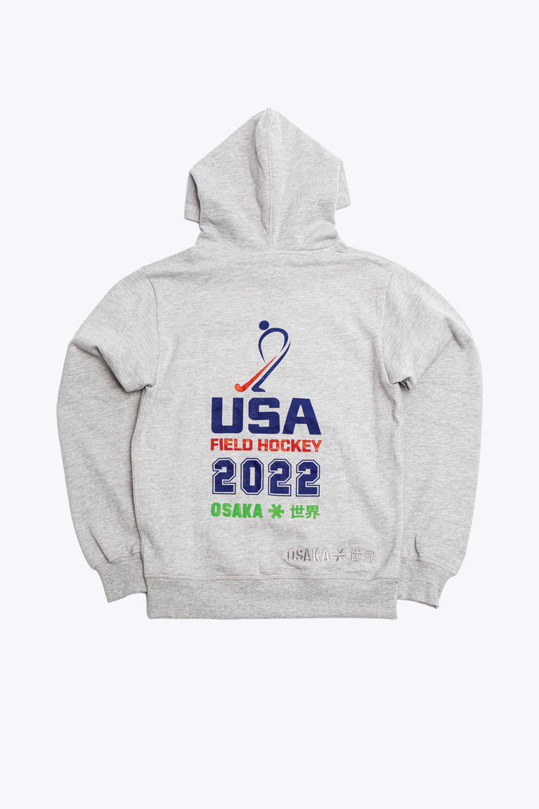 Osaka x Nexus Hoodie | Grey Melange