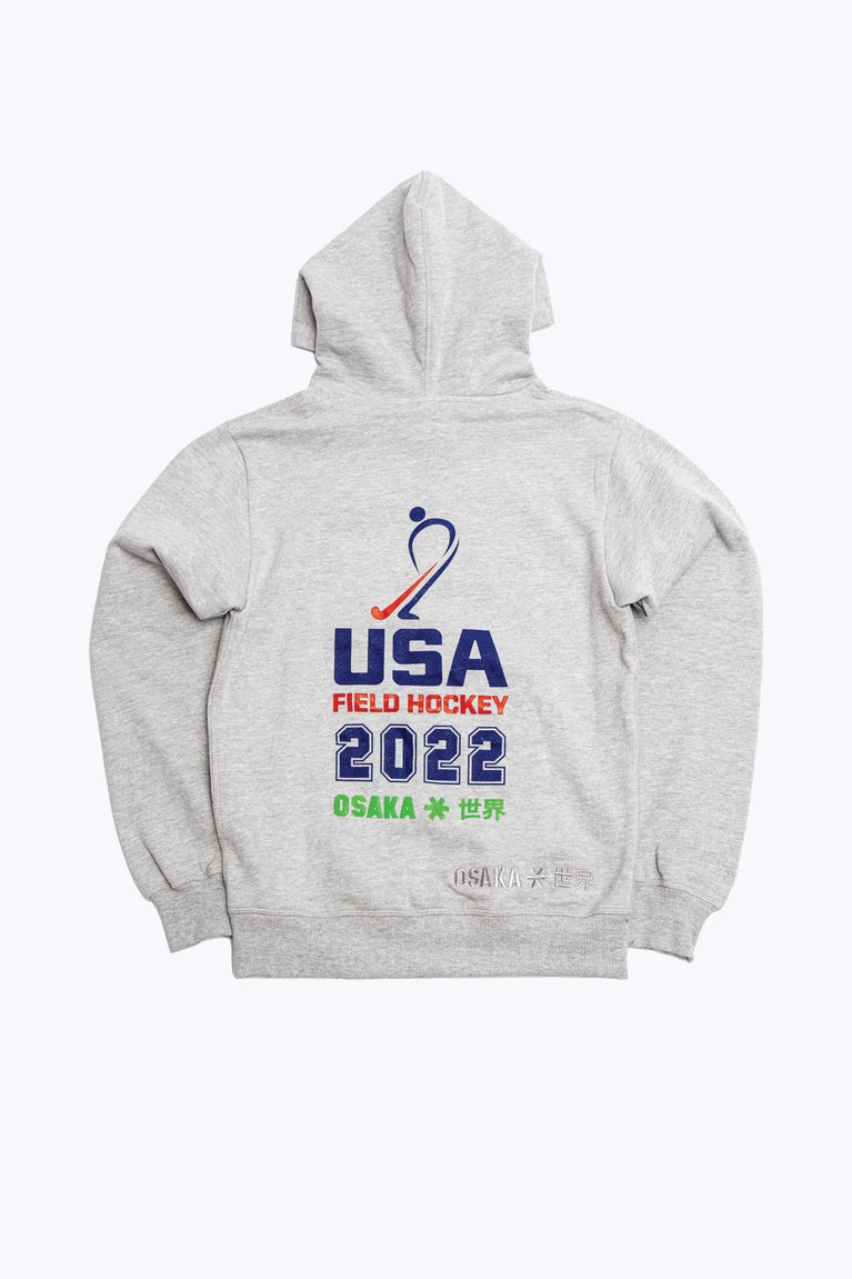 Osaka Osaka x Nexus Hoodie | Grey Melange - Sports Uniforms Training