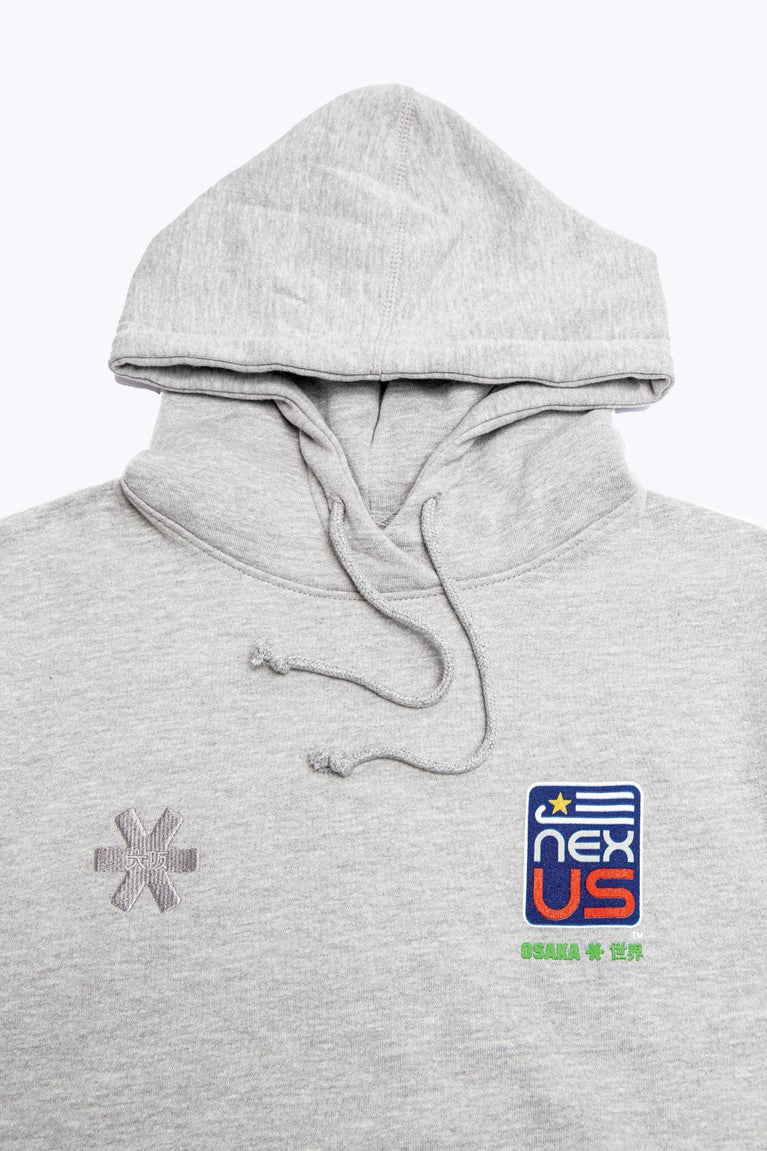 Osaka Osaka x Nexus Hoodie | Grey Melange - Sports Uniforms Training