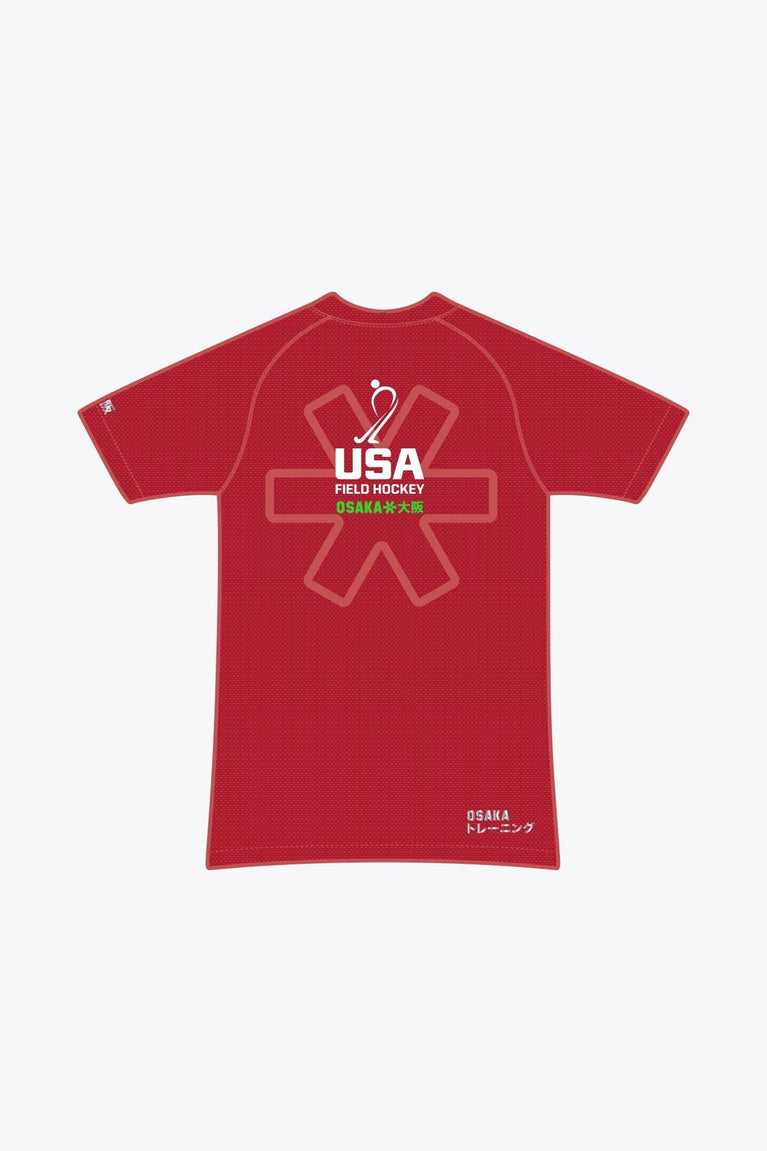 Osaka Osaka x Nexus Women Training Tee | Red - Sports Uniforms Training