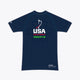 Osaka x Nexus Women Training Tee | Navy