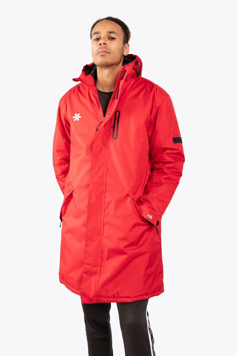 Osaka Osaka Unisex Stadium Jacket | Red - Activewear Training