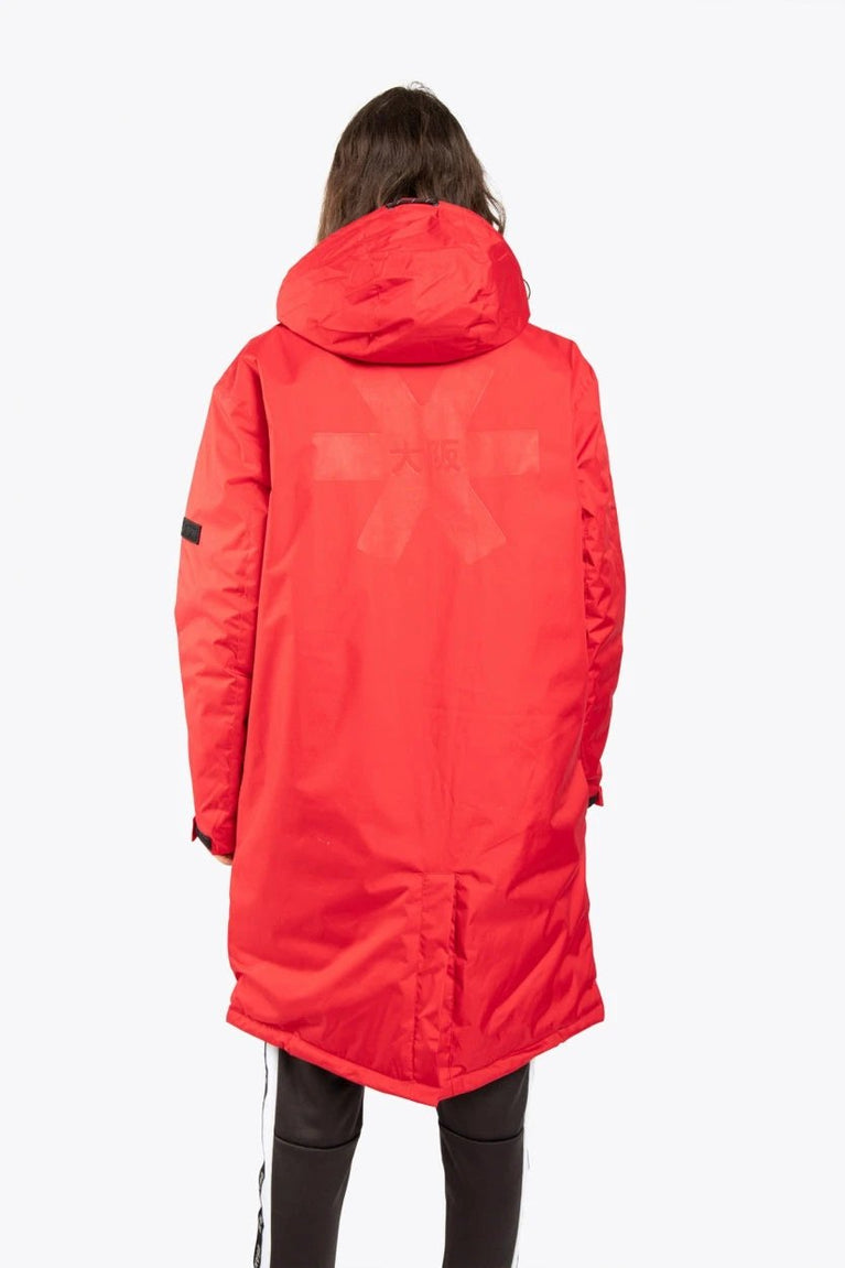 Osaka Osaka Unisex Stadium Jacket | Red - Activewear Training