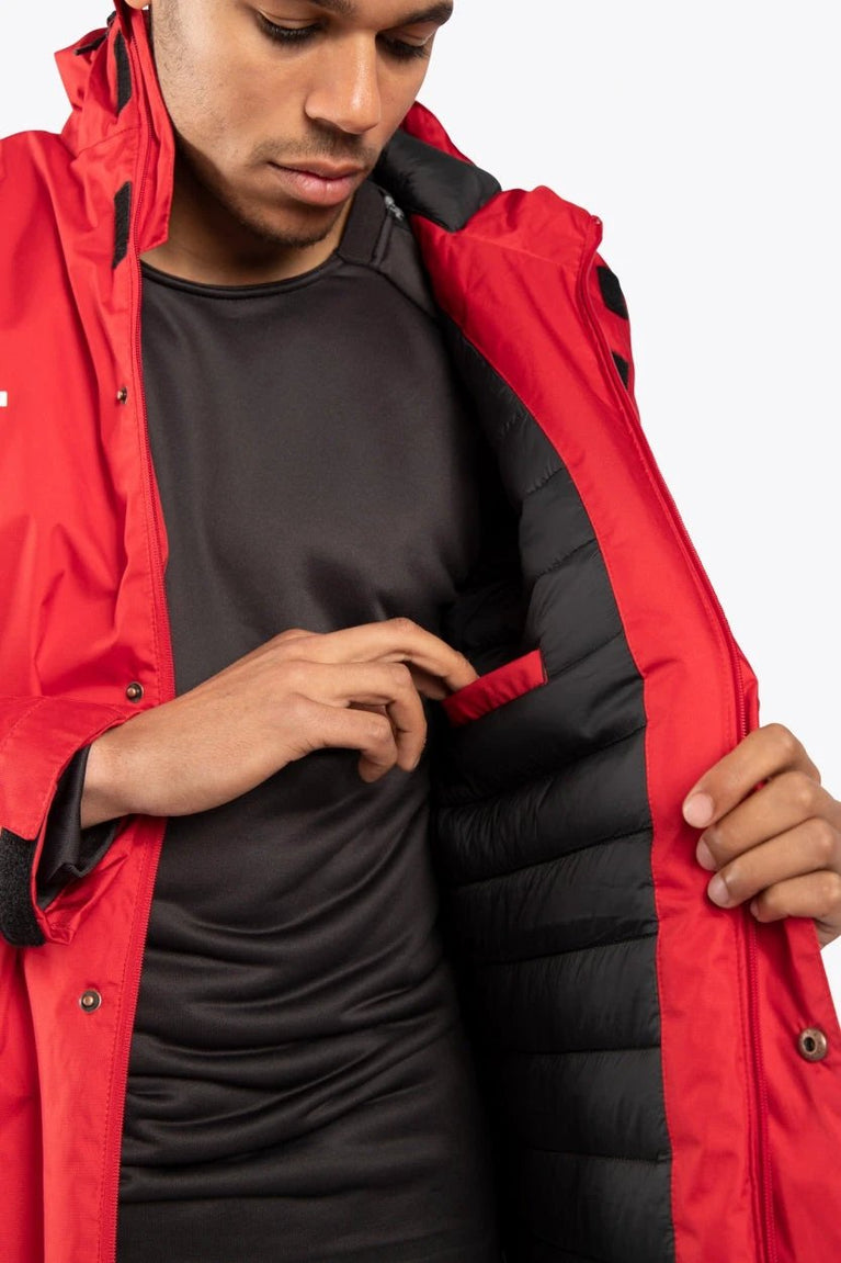 Osaka Osaka Unisex Stadium Jacket | Red - Activewear Training