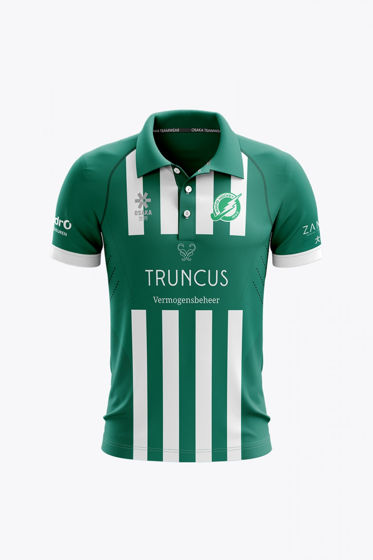 Temse Men Polo Jersey - Retro Edition | Green-White