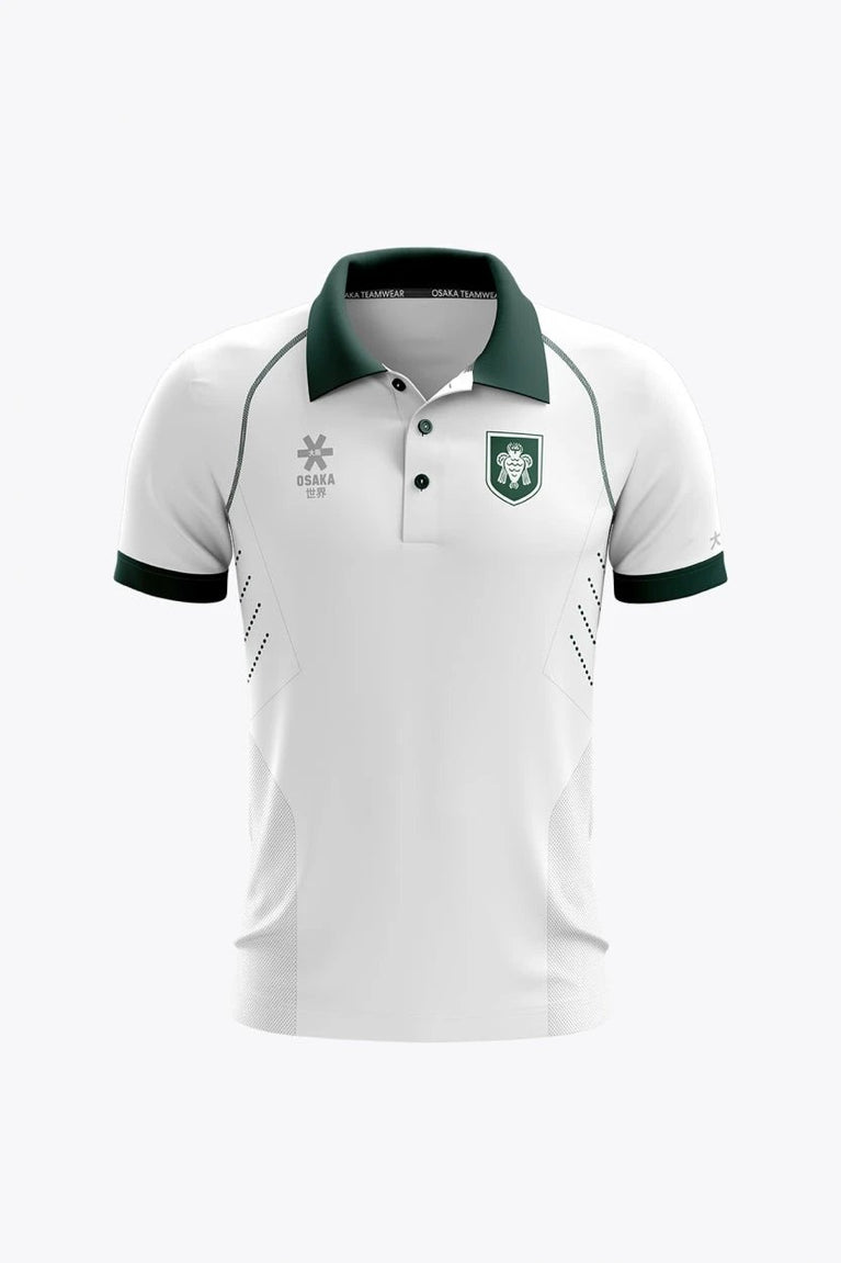 Osaka Uhlenhorst Men Polo Jersey - Retro Edition | White - Sports Uniforms Training