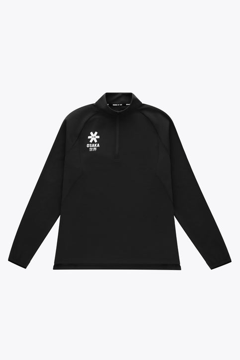 Osaka Women Half Zip Sweater | Black Osaka Women Half Zip Sweater | Black