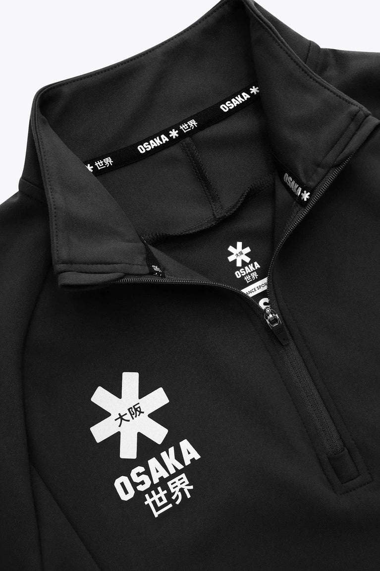 Osaka Osaka Women Half Zip Sweater | Black - Sweaters Training