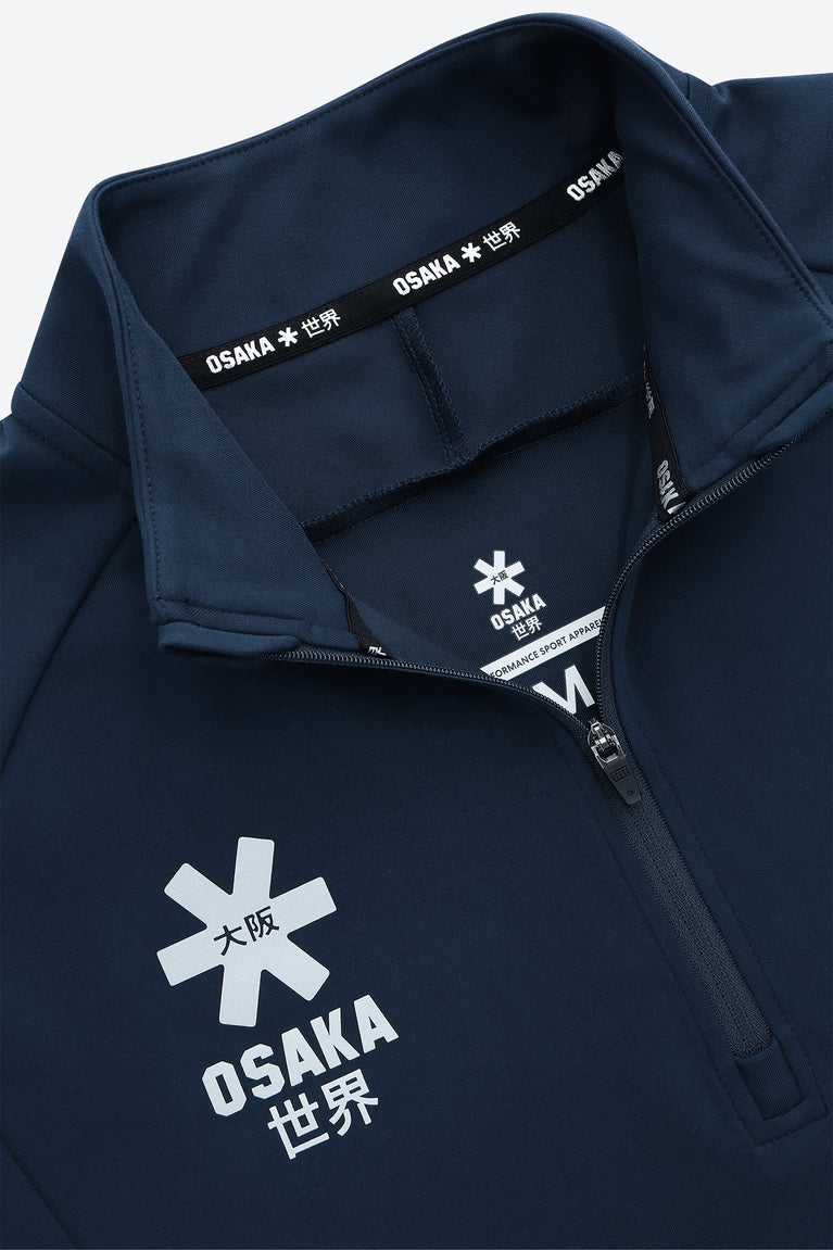 Osaka Osaka Men Half Zip Sweater | Navy - Sweaters Training