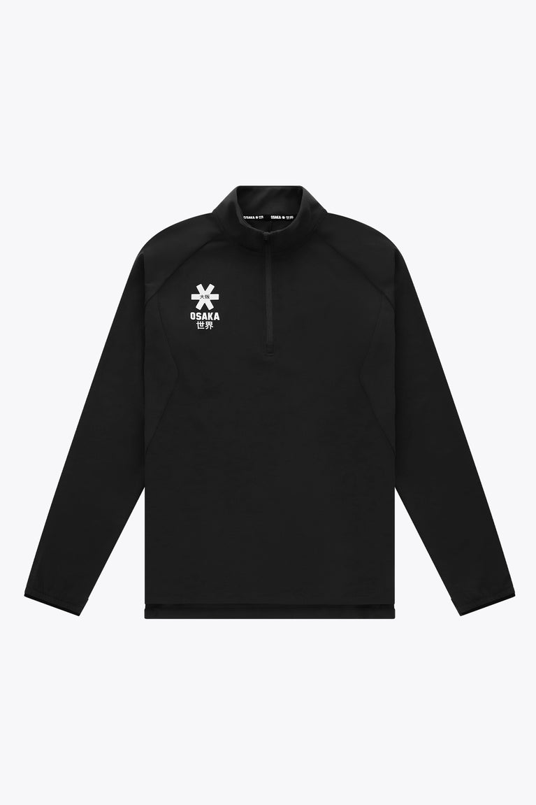 Osaka Osaka Men Half Zip Sweater | Black - Sweaters Training