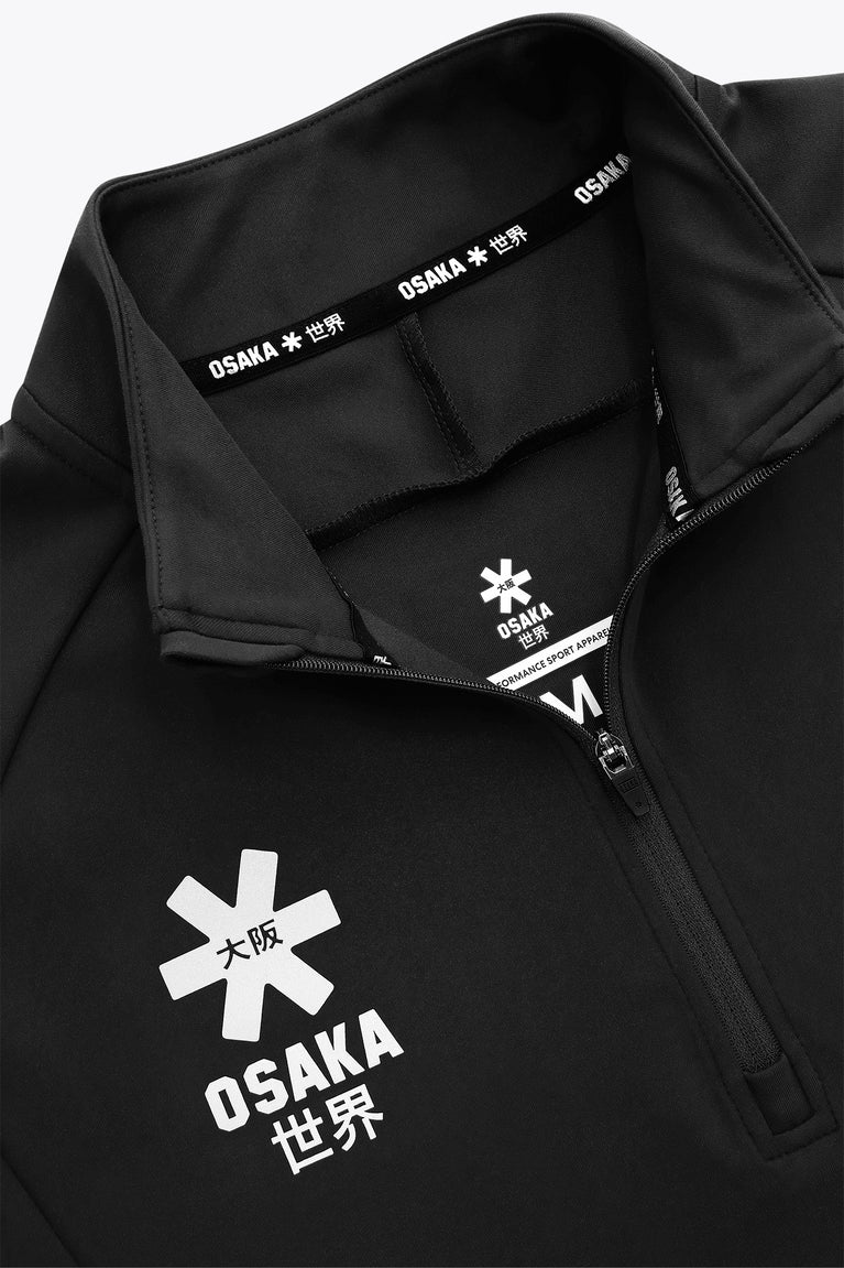 Osaka Osaka Men Half Zip Sweater | Black - Sweaters Training