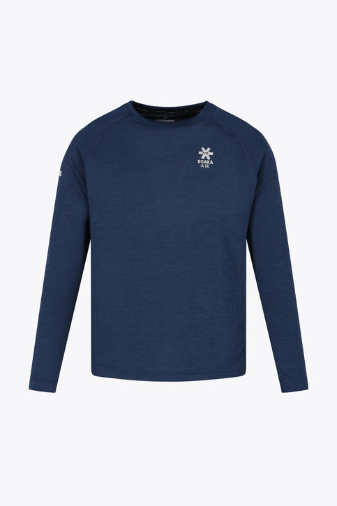 Osaka Men Training Tee Elite Long Sleeve | Navy Osaka Men Training Tee Elite Long Sleeve | Navy