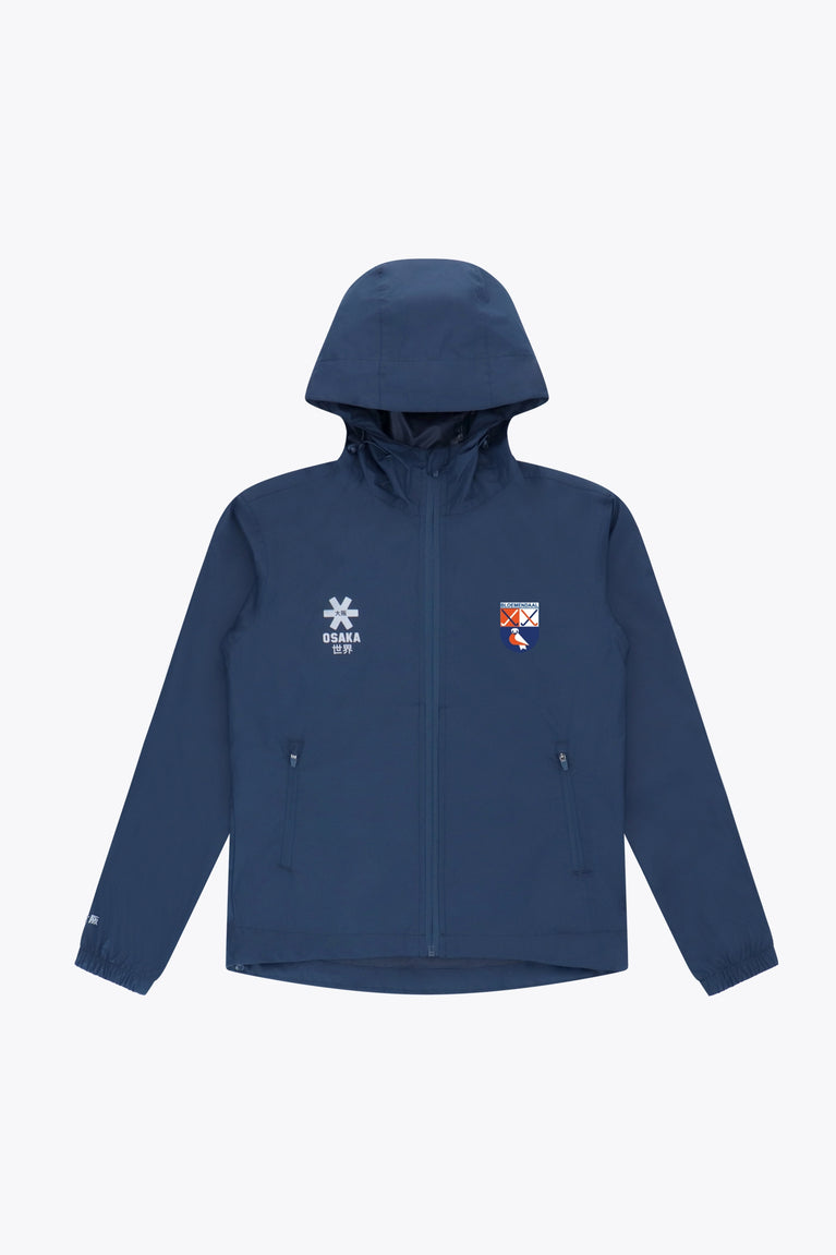 HC Bloemendaal Kids Training Jacket in Navy. Front view