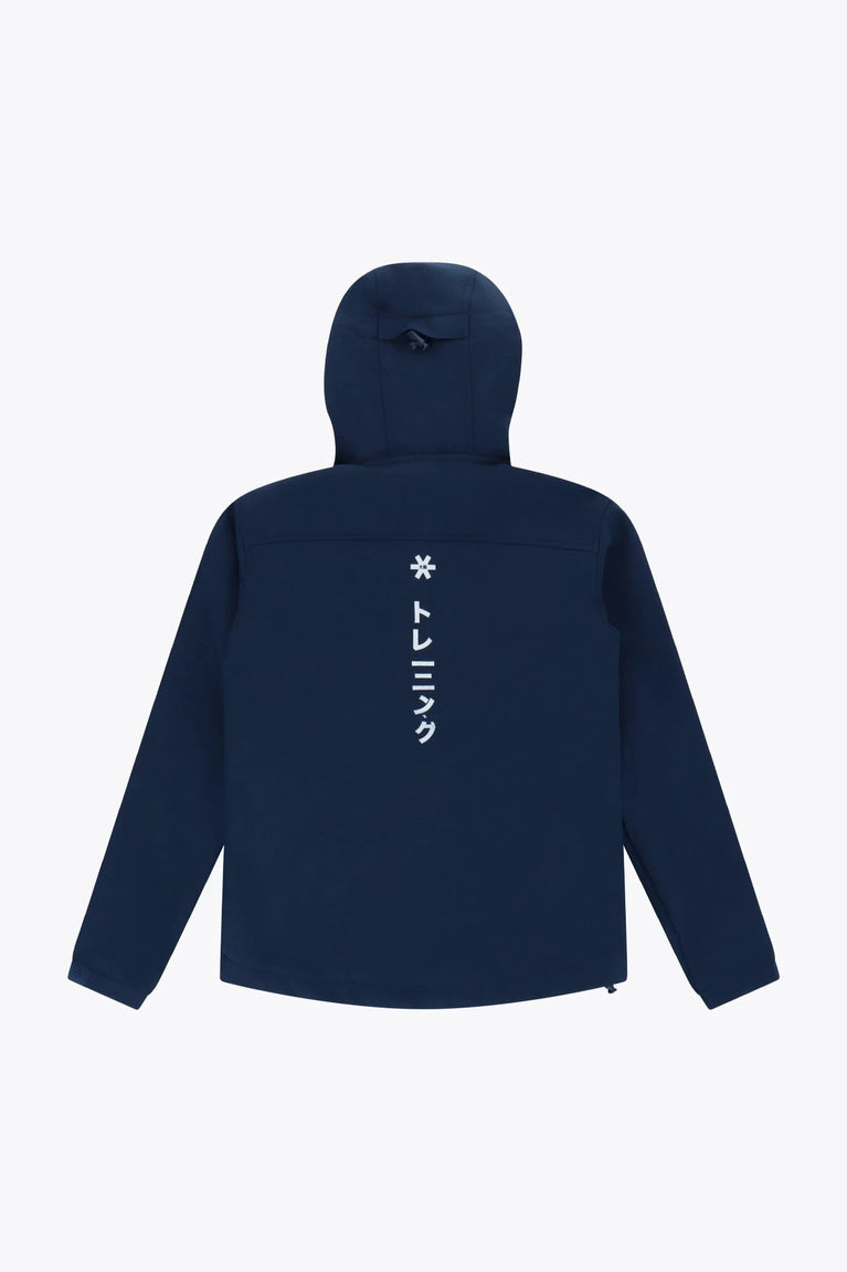 HC Bloemendaal Kids Softshell Jacket in Navy. Back view
