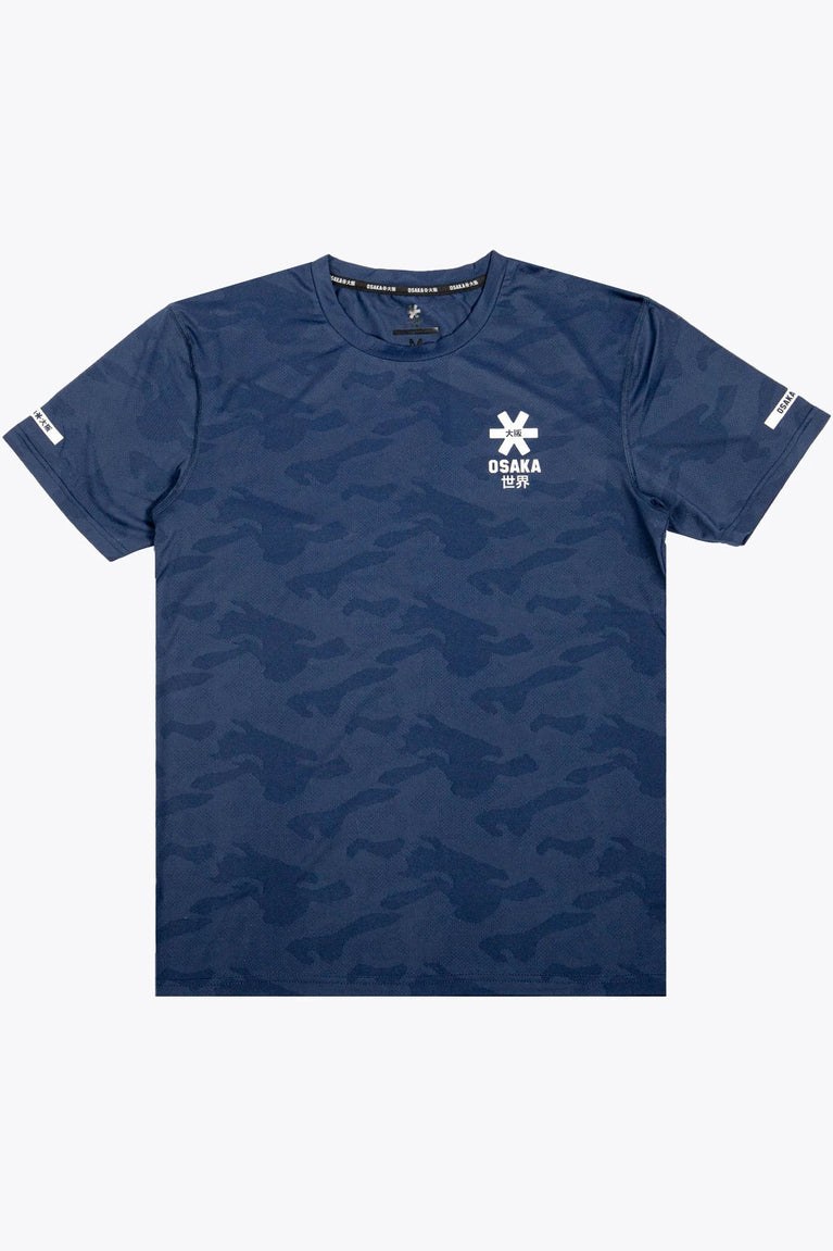 Osaka Osaka Men Training Tee Mesh | Navy - Activewear Tops Training