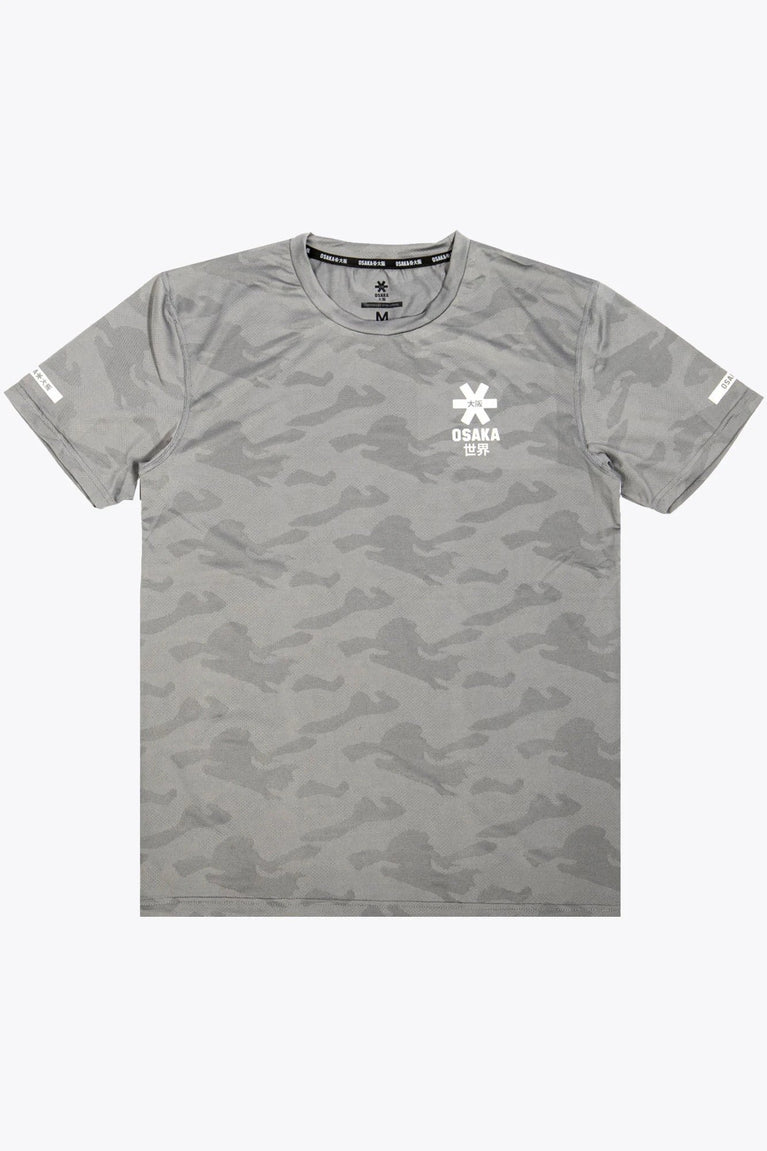 Osaka Osaka Men Training Tee Mesh | Dark Grey - Activewear Tops Training