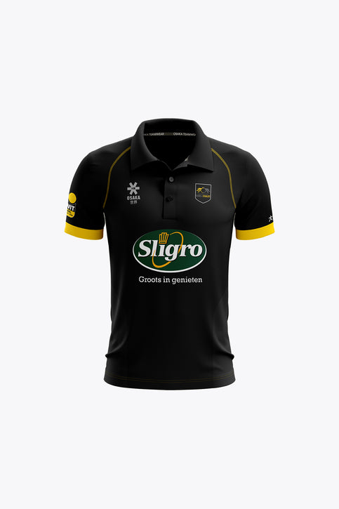 Geel-Zwart Kids Polo Jersey - Black Geel-Zwart Kids Polo Jersey - Black