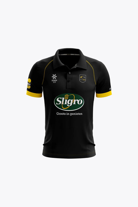 Geel-Zwart Kids Polo Jersey - Black Geel-Zwart Geel-Zwart Kids Polo Jersey - Black - Sports Uniforms Training Range