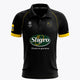 Geel-Zwart Geel-Zwart Men Polo Jersey - Black - Sports Uniforms Training Range