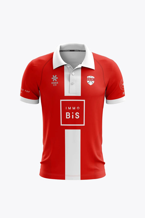 Royal Knokke HC Women Polo Jersey | Red Osaka Royal Knokke HC Women Polo Jersey | Red - Sports Uniforms Training