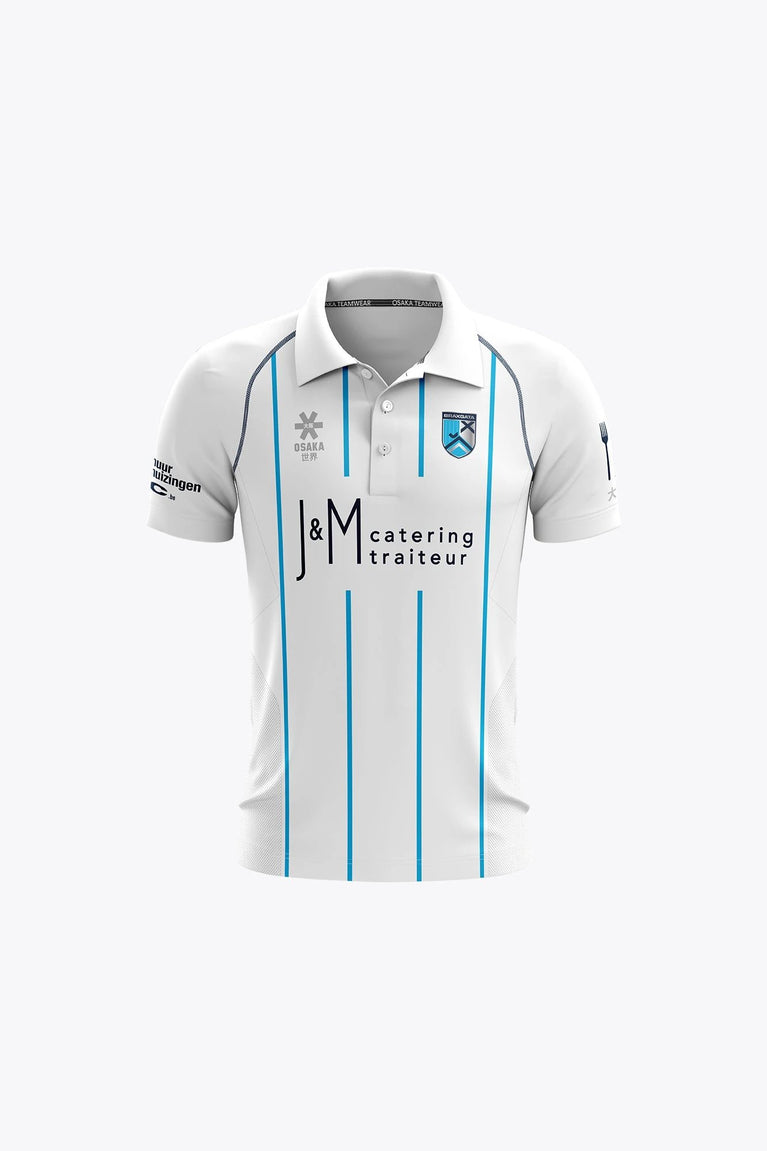 Osaka Braxgata Kids Polo Jersey | White - Sports Uniforms Training