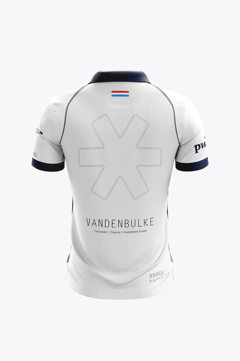 Luxembourg Men Polo Jersey | White Osaka Luxembourg Men Polo Jersey | White - Sports Uniforms Training