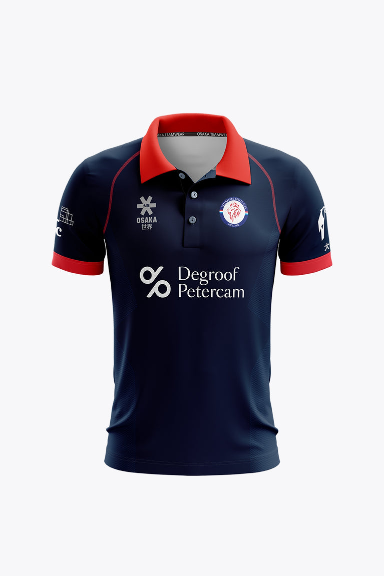 Luxembourg Men Polo Jersey | Navy