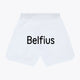 Official Belgium Men Short | White