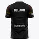 Official Belgium Men Training Tee | Black