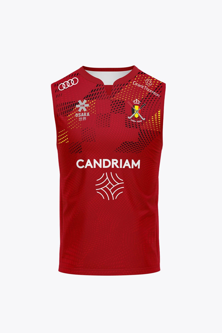 Osaka Official Belgium Men Singlet | Red - Sports Uniforms Training