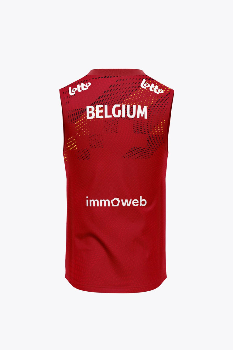 Osaka Official Belgium Men Singlet | Red - Sports Uniforms Training