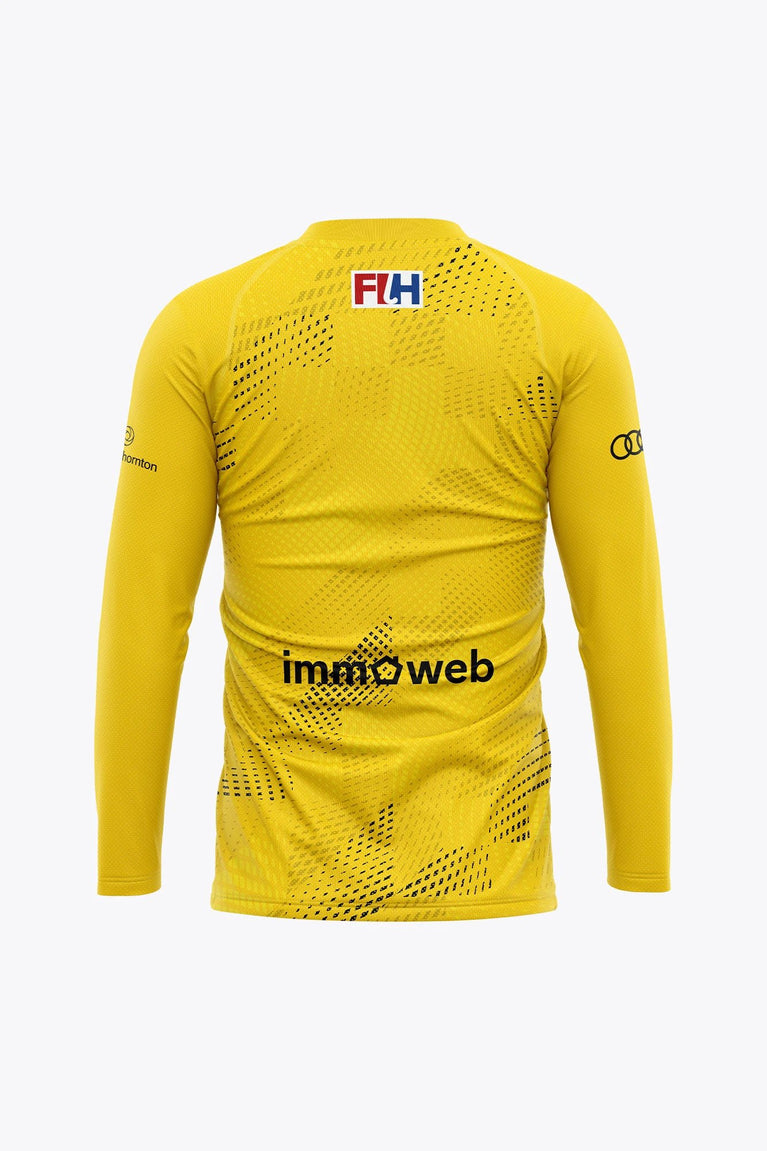 Osaka Official Belgium Goal Keeper Tee Long Sleeves - Women | Yellow - Sports Uniforms Training