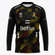 Official Belgium Goal Keeper Tee Long Sleeves - Women | Black
