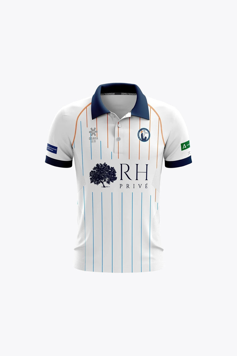 Osaka Benalmadena Kids Polo Jersey | White - Sports Uniforms Training