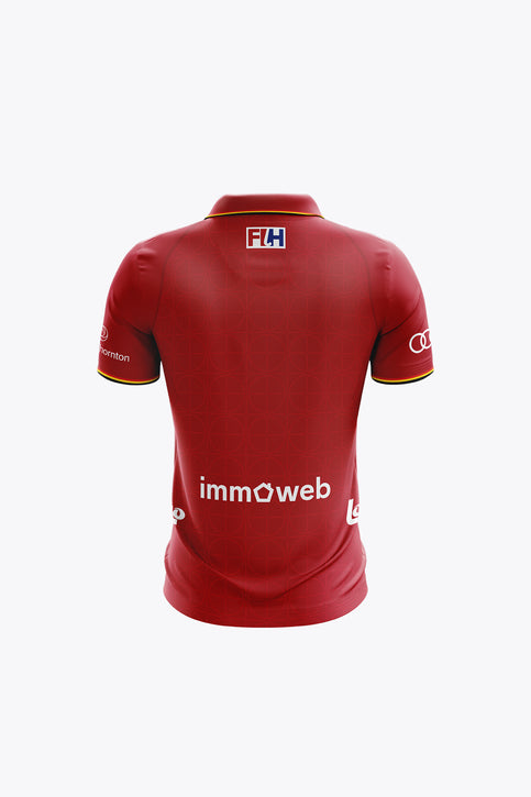 Official Belgium Kids Polo Jersey | Red Official Belgium Kids Polo Jersey | Red