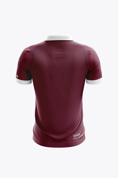 Herakles Men Polo Jersey | Bordeaux Herakles Men Polo Jersey | Bordeaux