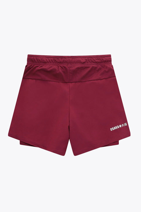 Osaka Men 2 in 1 Shorts | Bordeaux Osaka Men 2 in 1 Shorts | Bordeaux