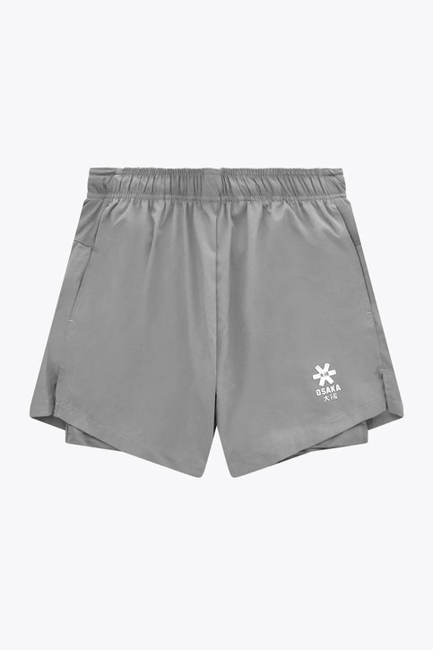 Osaka Men 2 in 1 Shorts | Light Grey Osaka Osaka Men 2 in 1 Shorts | Light Grey - Shorts Training